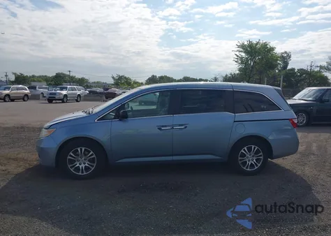 2012 Honda Odyssey Ex-L from USA, damaged, VIN 5FNRL5H68CB041762